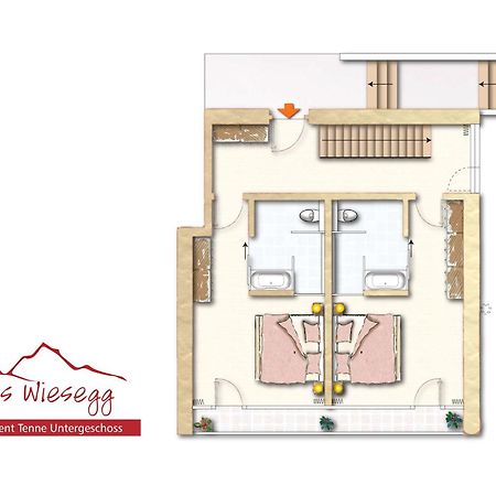 Das Wiesegg Fuegenberg Værelse billede