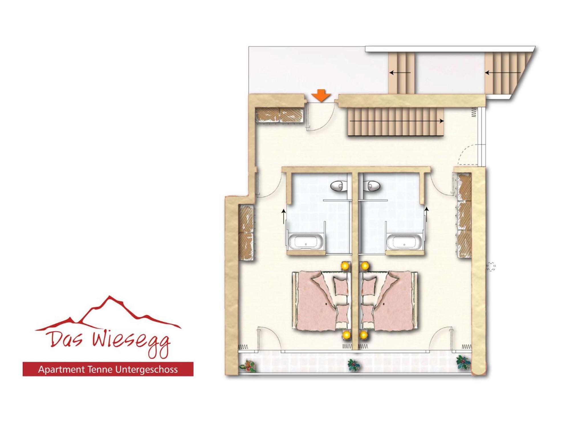 Das Wiesegg Fuegenberg Værelse billede